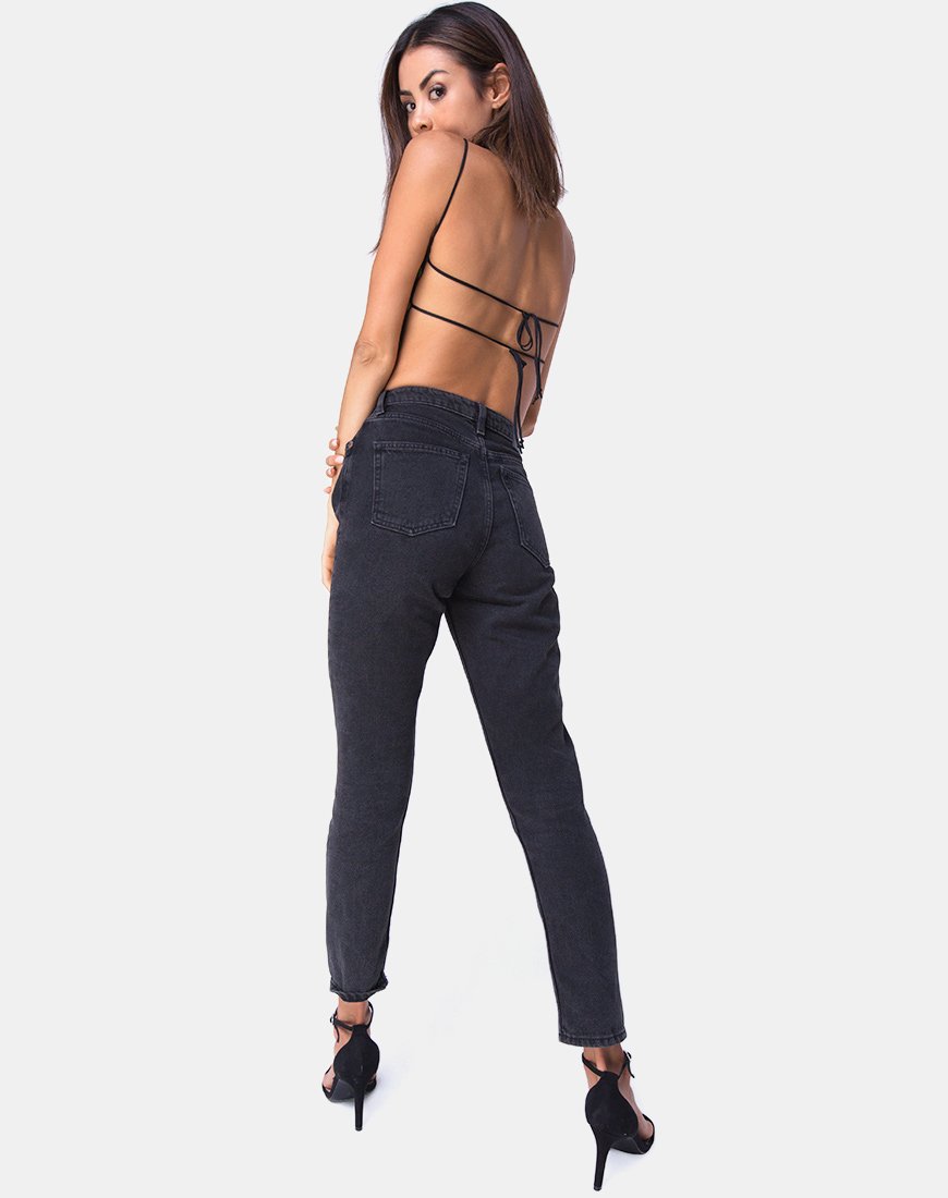 Bild von Ahena Crop Top aus Drachenfrucht-Pailletten