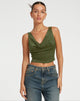 Bild von Masayo Crop Top in Khaki