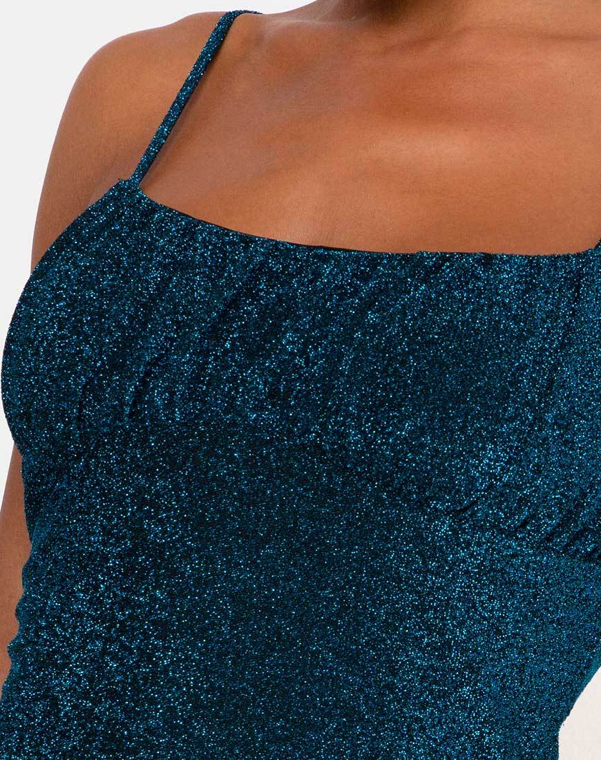 Image of Alene Bodycon Kleid in Saphirblau