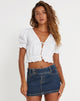 Bild von Aley Crop Top in Weiß
