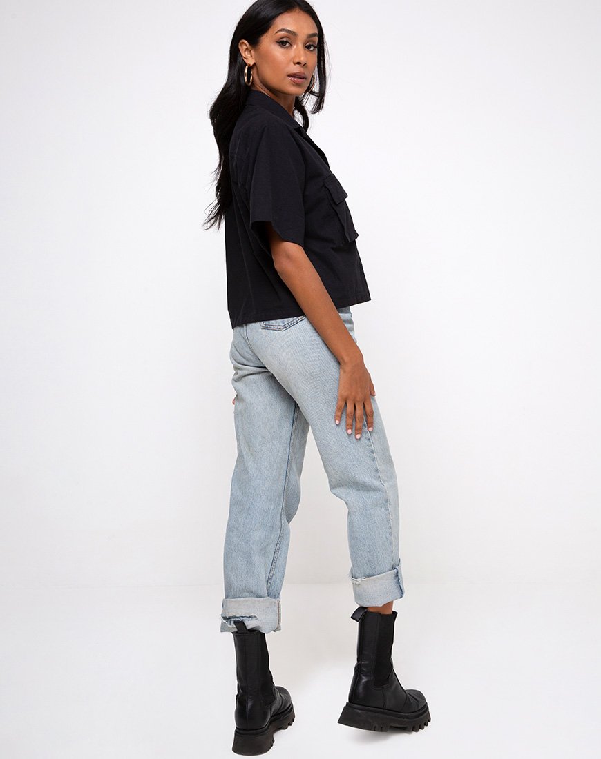 Image of Alka Ultility Shirt in Schwarz