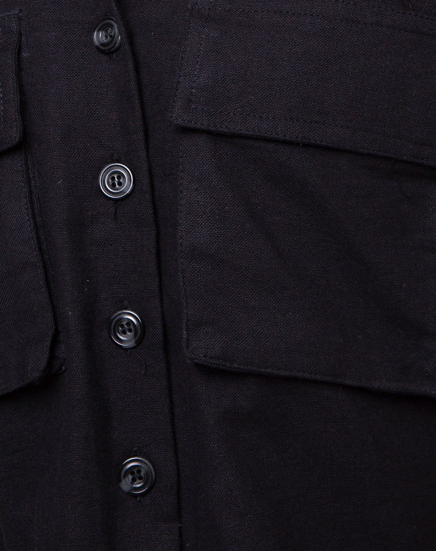 Image of Alka Ultility Shirt in Schwarz