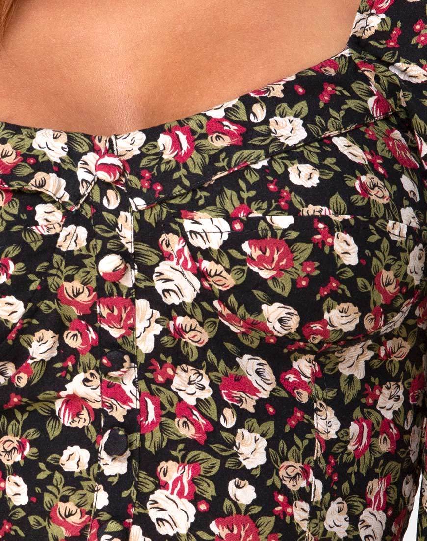 Bild von Alor Crop Top in Courtney Floral