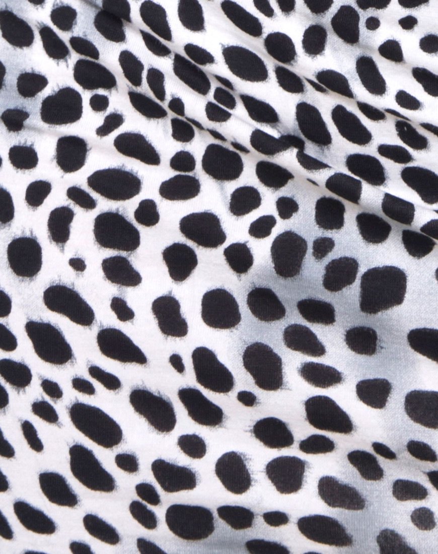 Image of Alvina Bodycon Kleid in Dalmatiner