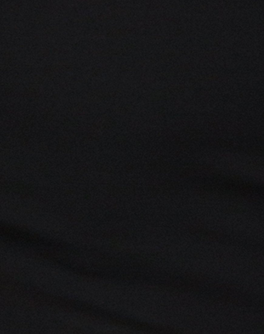 Image of Alvina Bodycon Kleid in Schwarz