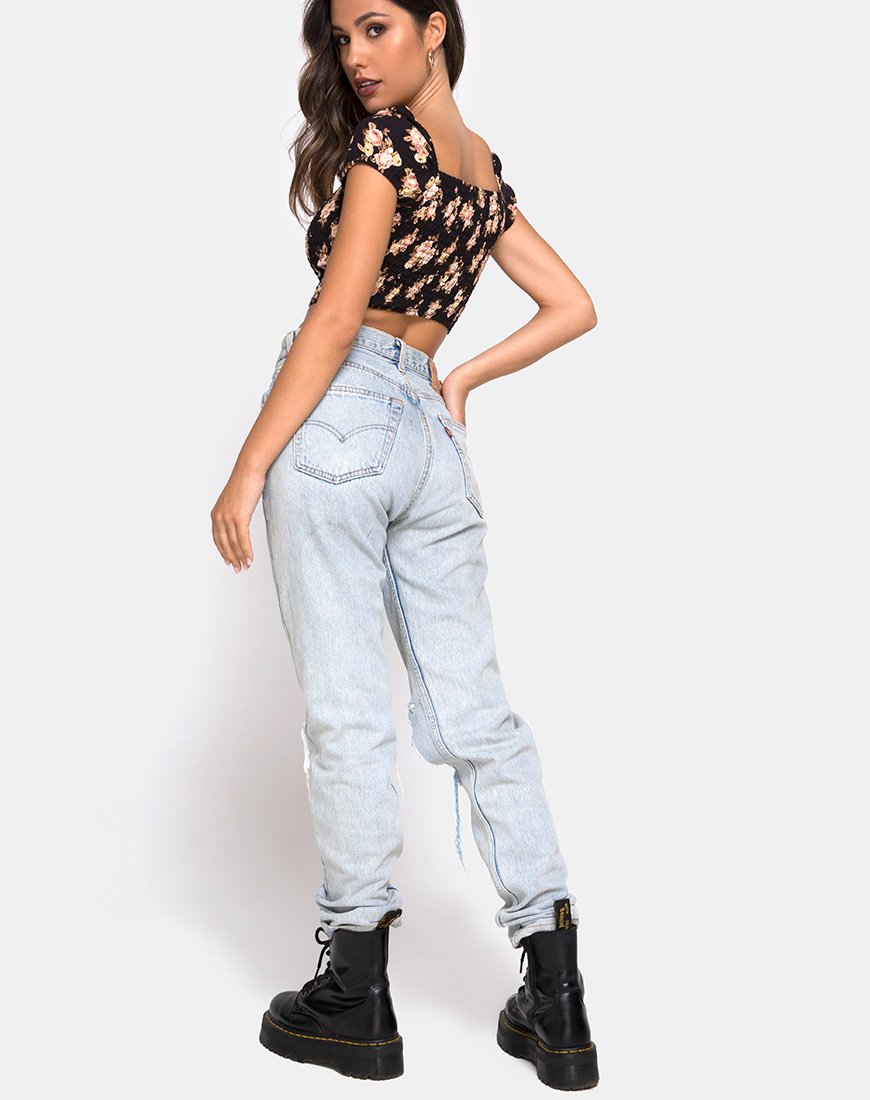 Bild von Alya Crop Top in Antik Rose