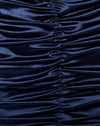 Satin-Elastan Tintenblau