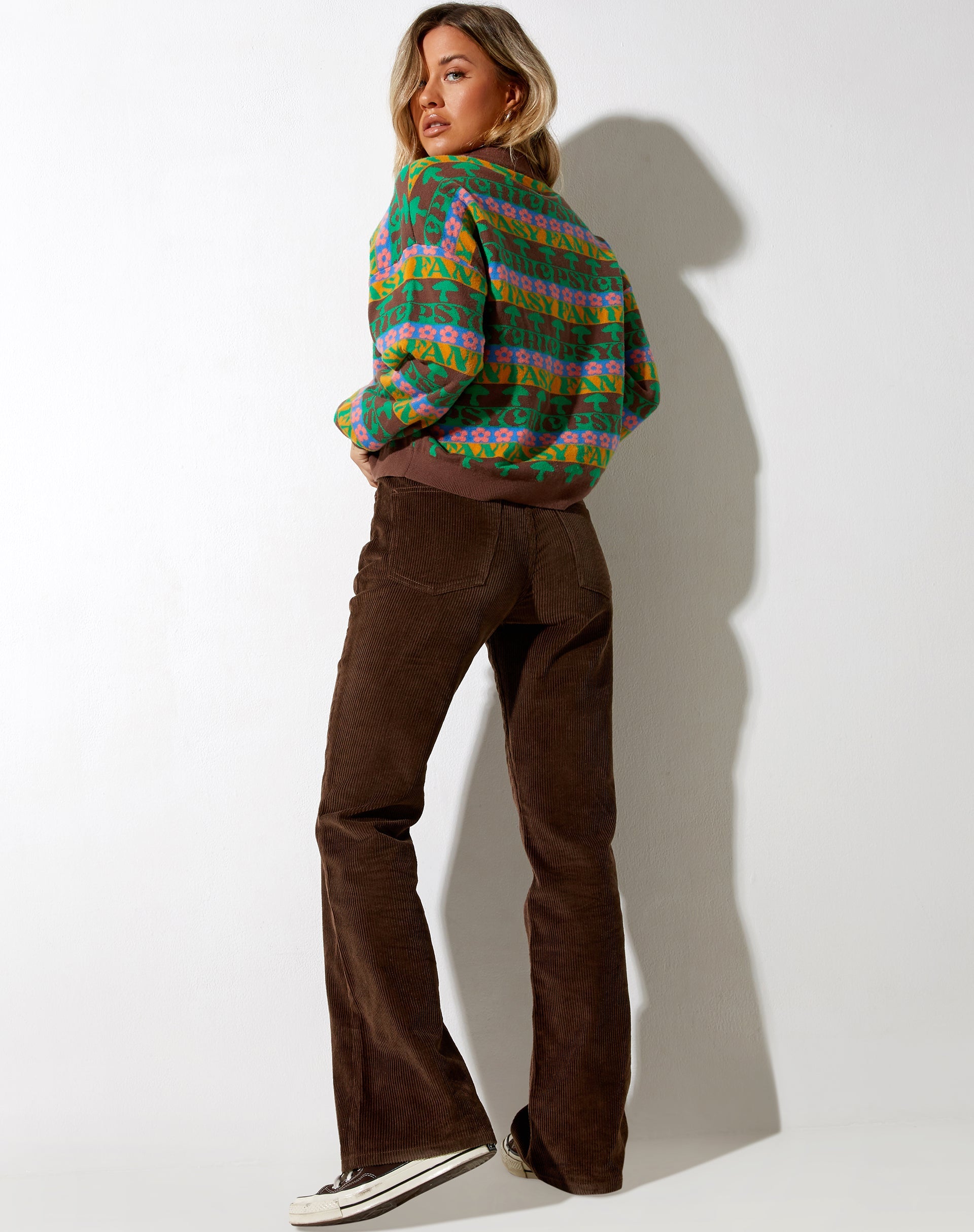 Image of Ammar Pullover in Fairisle Mix Braun