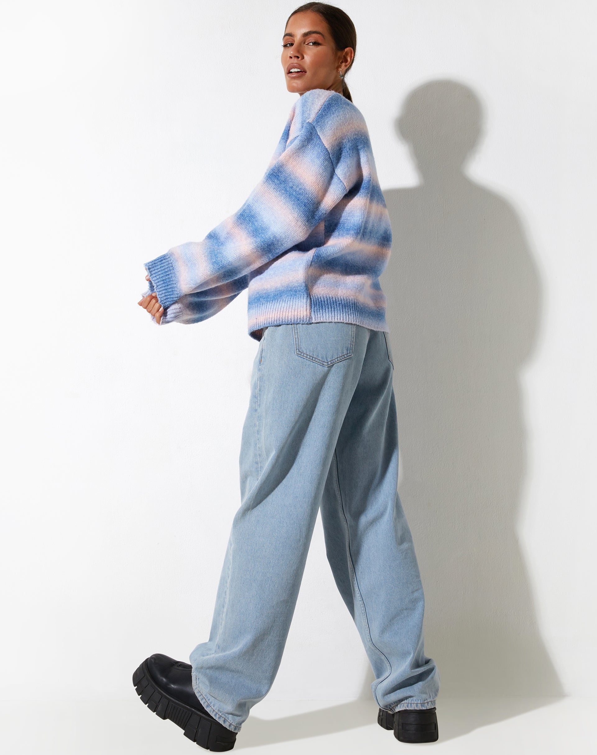 Bild von Ammaria Pullover in Rosa und Blau