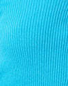  Blau stricken