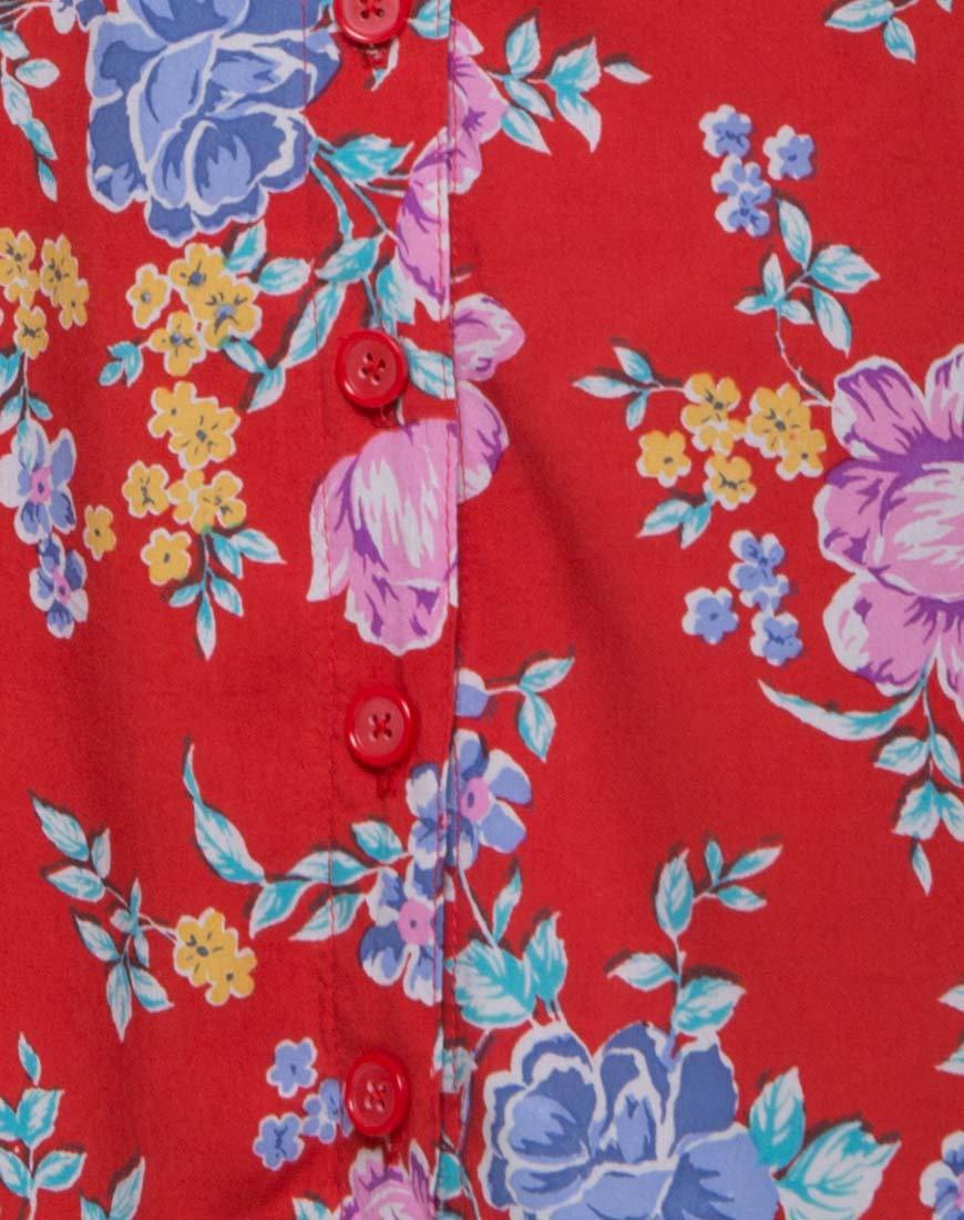 Bild von Andrea Skater Skirt in Vintage Fleur