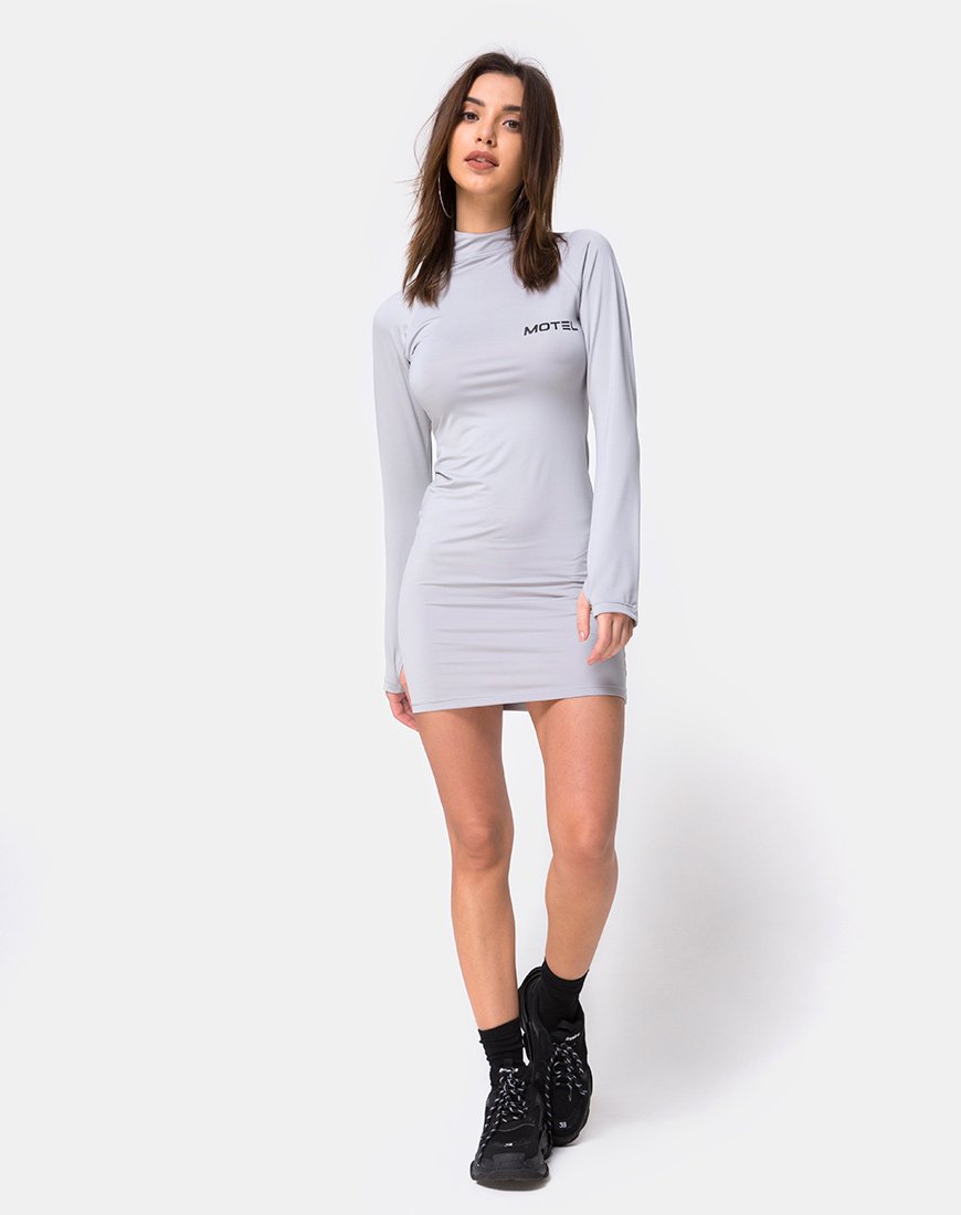 Bild von Anegan Bodycon Kleid in Grau Motel