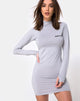 Bild von Anegan Bodycon Kleid in Grau Motel