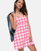 Image of Anoma Schlupfkleid im Picknick-Karo Rosa