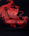 Schwarzer Drache Rot