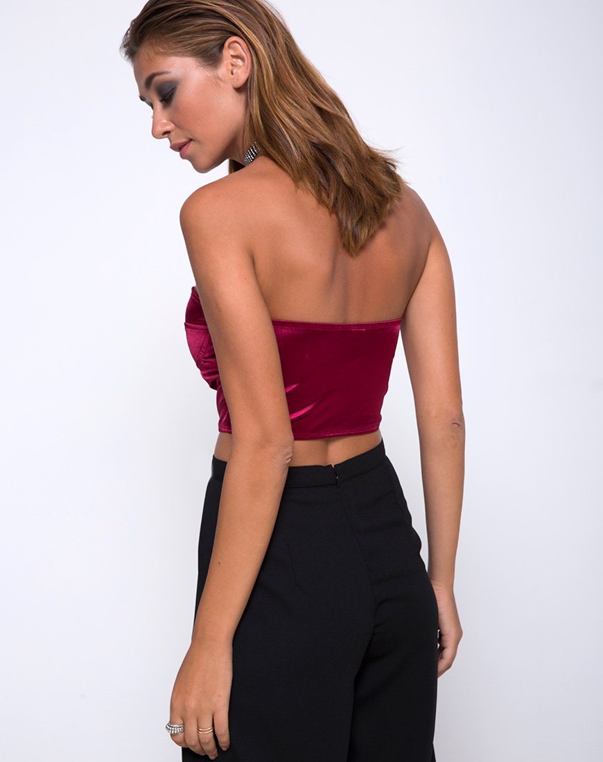 Ari Palazzo Hose in Schwarz