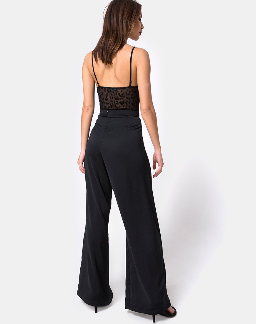Bild von Ari Palazo Hose in Satin Schwarz