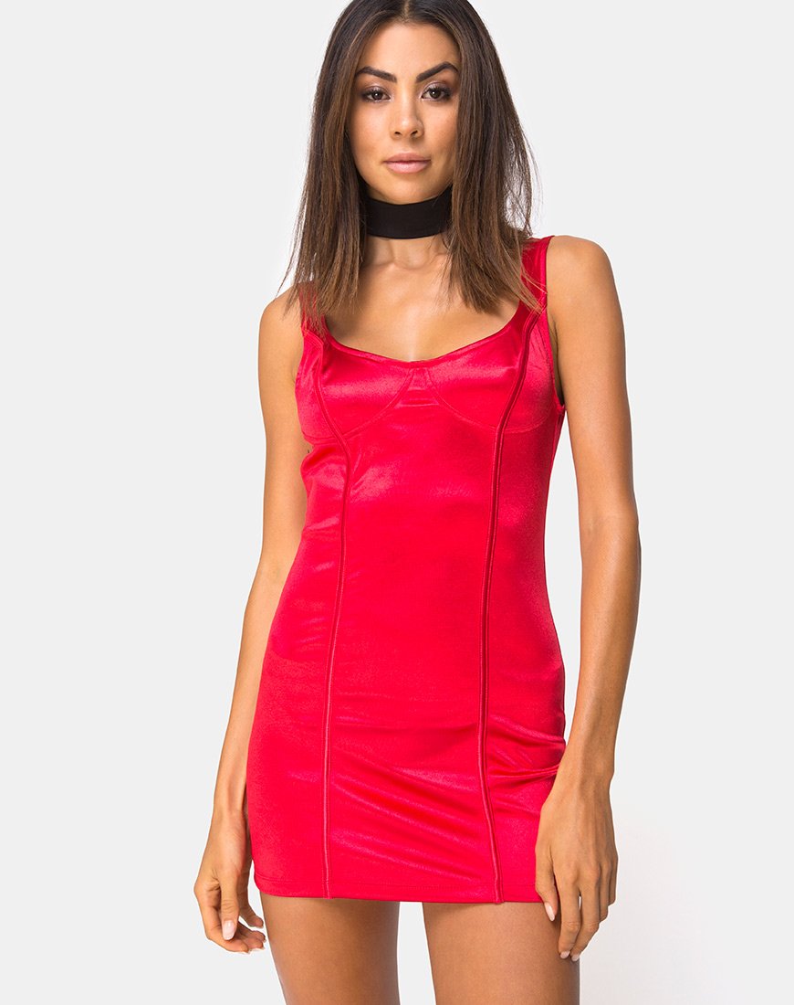 Atel Kleid in Rot