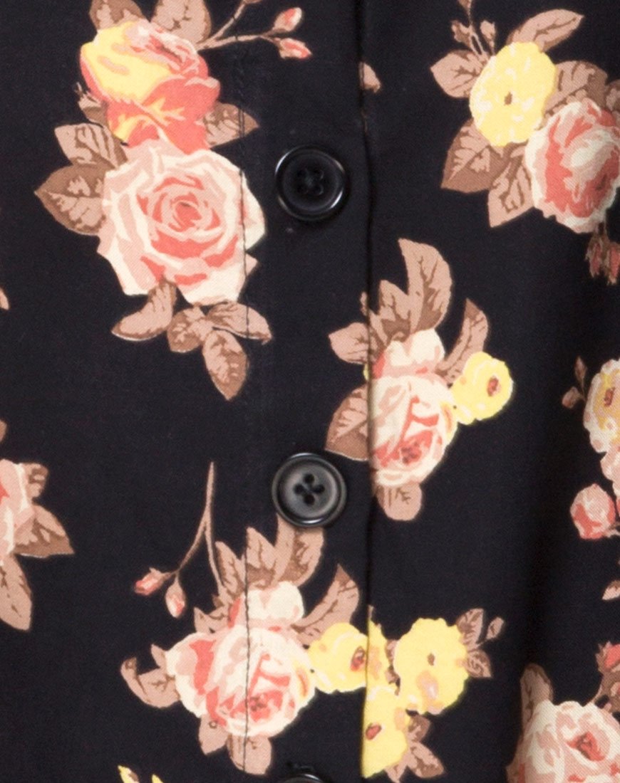 Image of Auvaly Slip Dress in Antik Rose Schwarz