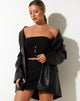 Bild von Baha Bandeau Top aus Bubble Jersey Schwarz