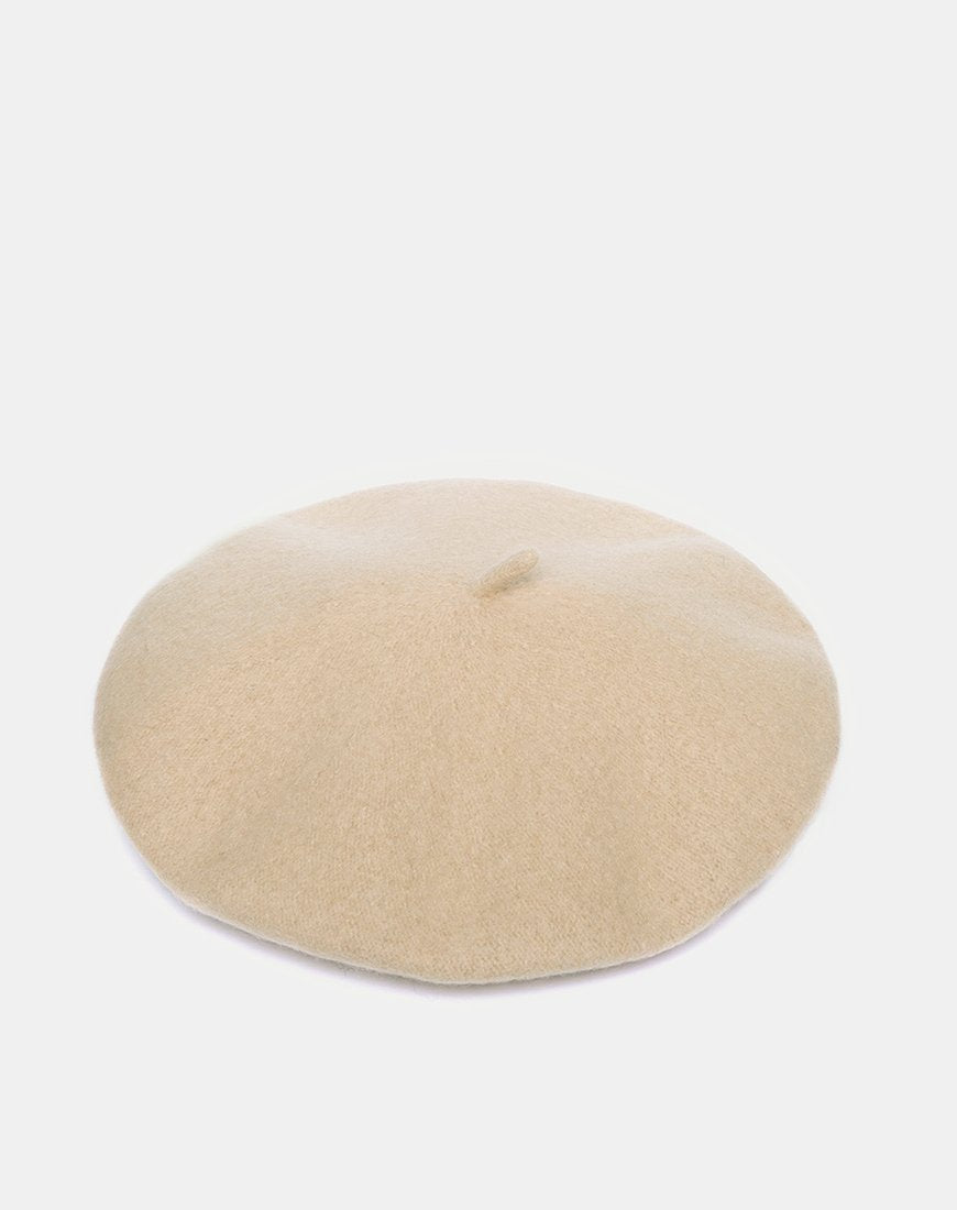 Image of Woll-Barett-Mütze in Taupe