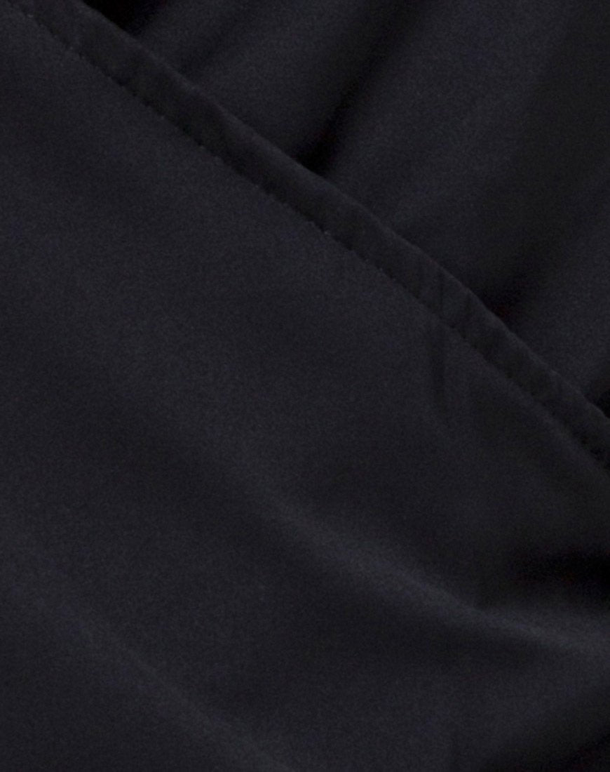 Image of Bartier Minikleid aus Satin Max Zara Schwarz