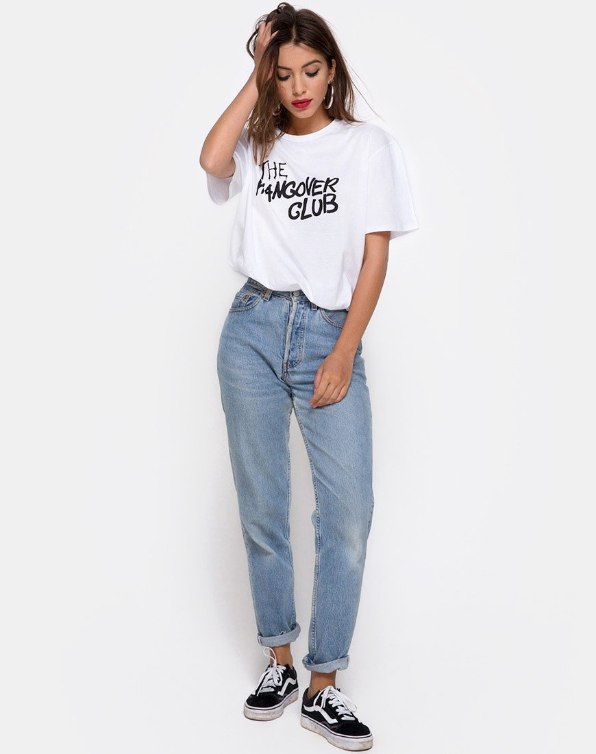 Bild von Oversize Basic Tee in Hangover Club