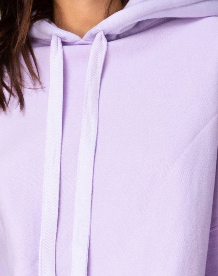 Bild von Oversize-Kapuzenpulli in Flieder All Of My Bones