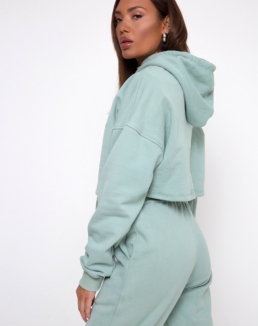 Bild von Roky Hoodie in Seafoam Angelo Embro