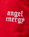 Rennrot mit Engel-Energie-Emblem