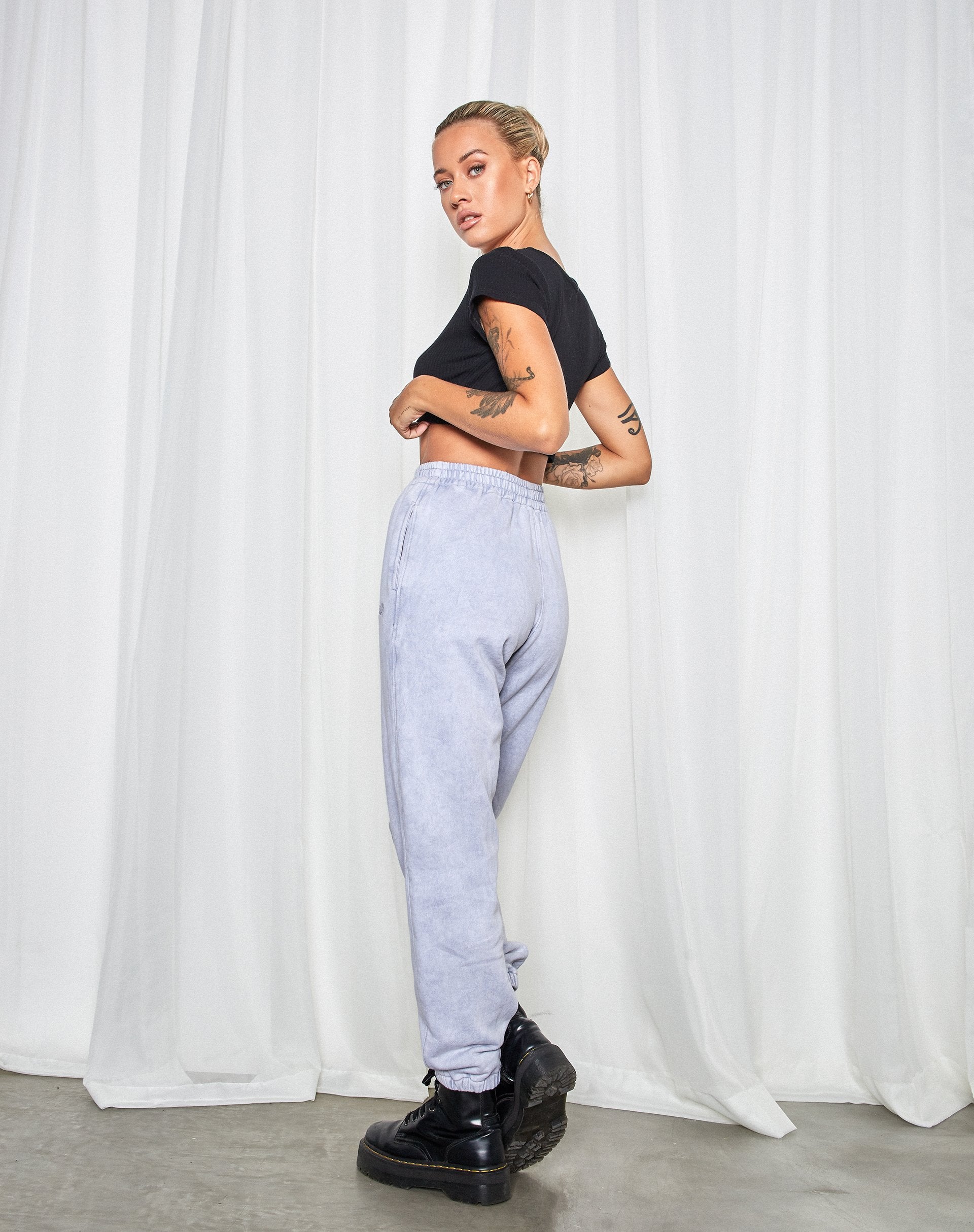 Bild von Basta Jogger in Silber Waschung Energy Embro