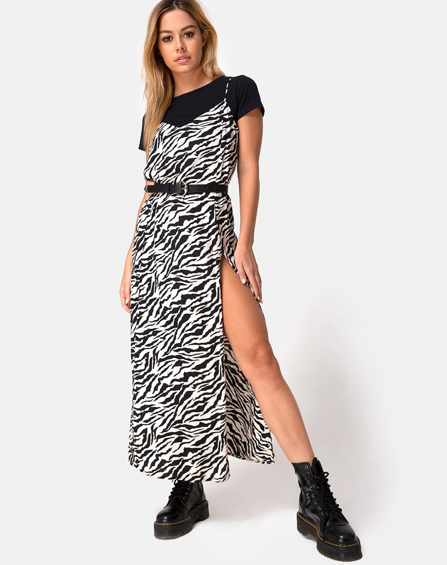 Bild von Batis Maxikleid in 90s Zebra