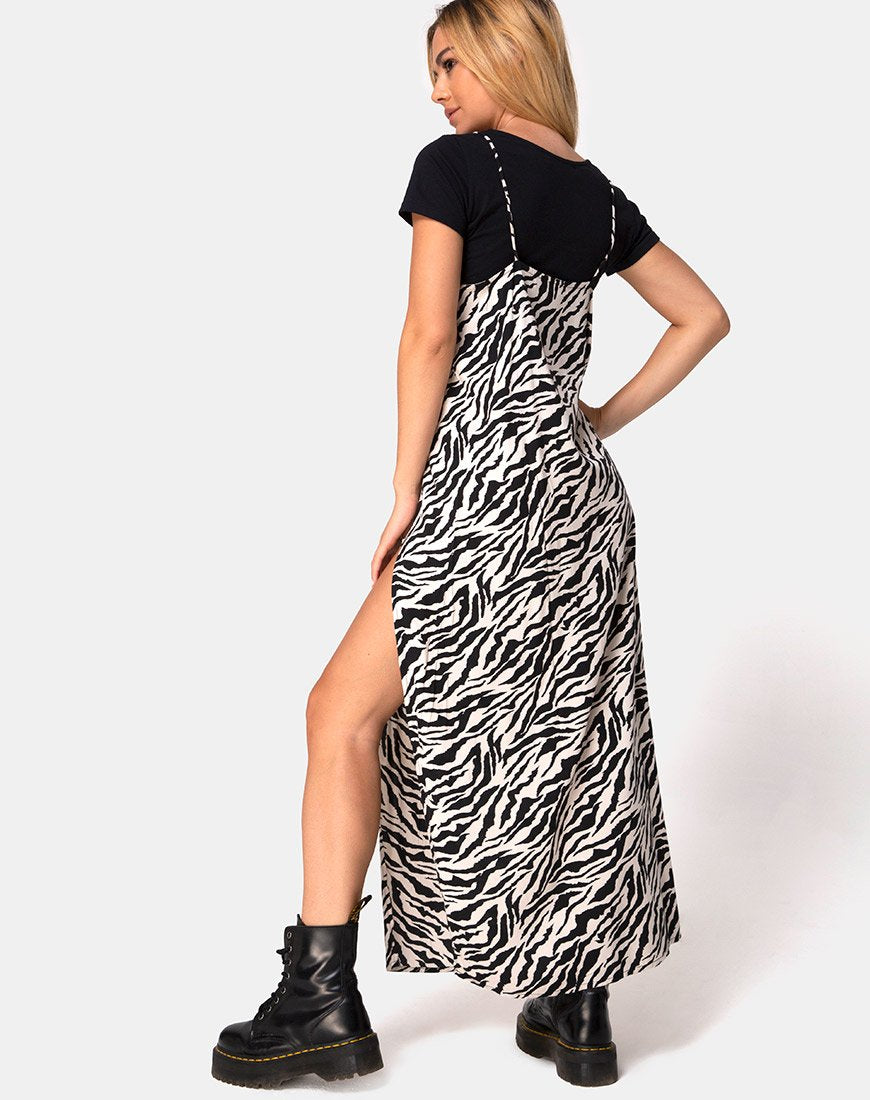 Bild von Batis Maxikleid in 90s Zebra