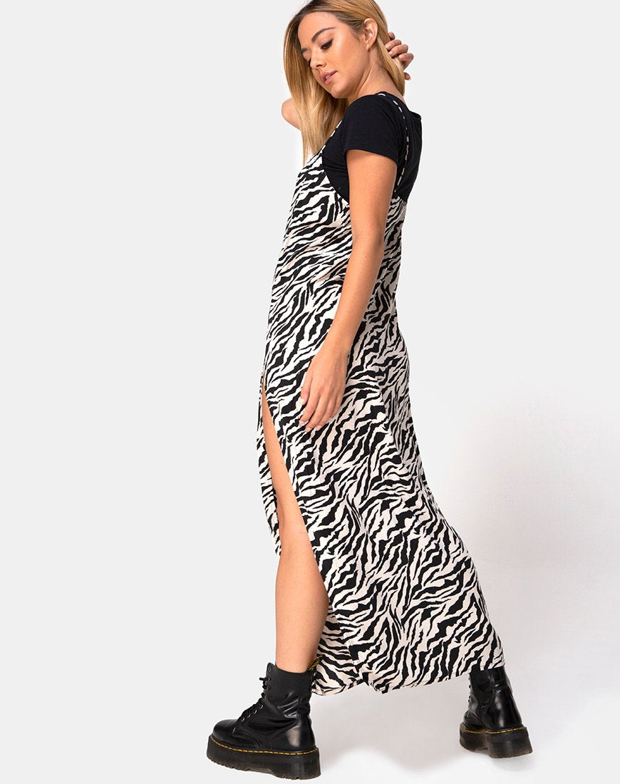 Bild von Batis Maxikleid in 90s Zebra