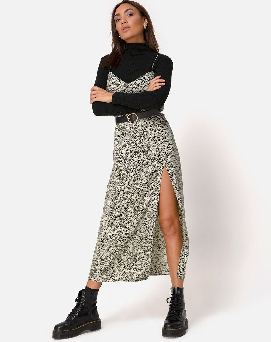 Batis Maxikleid in Mini Jaguar