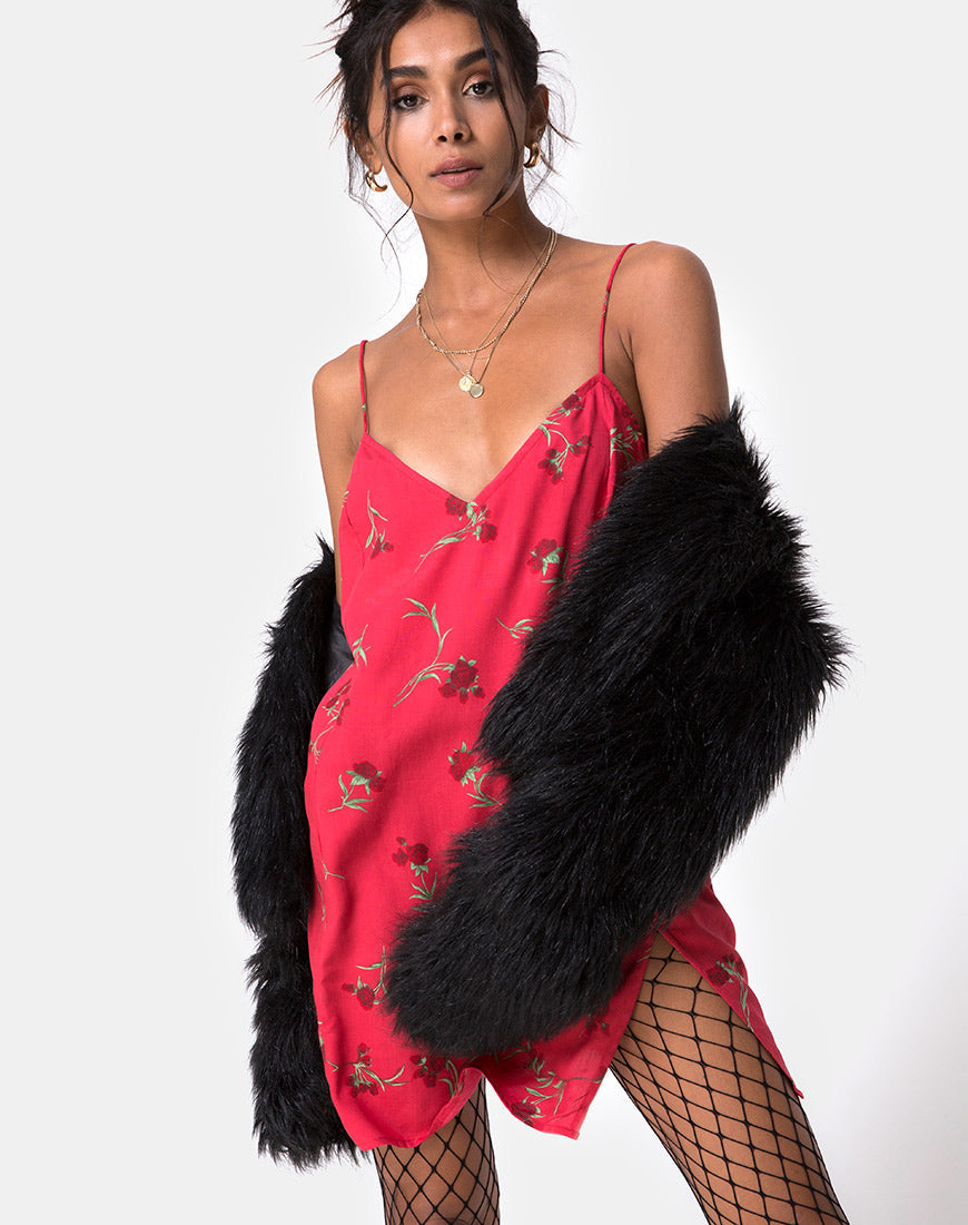 Bild von Batista Slip Dress in Rouge Rose Pink