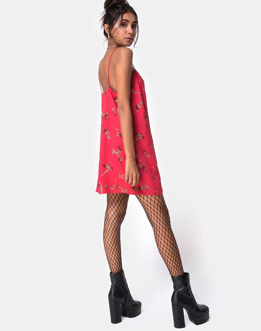 Bild von Batista Slip Dress in Rouge Rose Pink