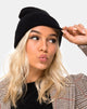 Image der Beanie-Mütze in Schwarz