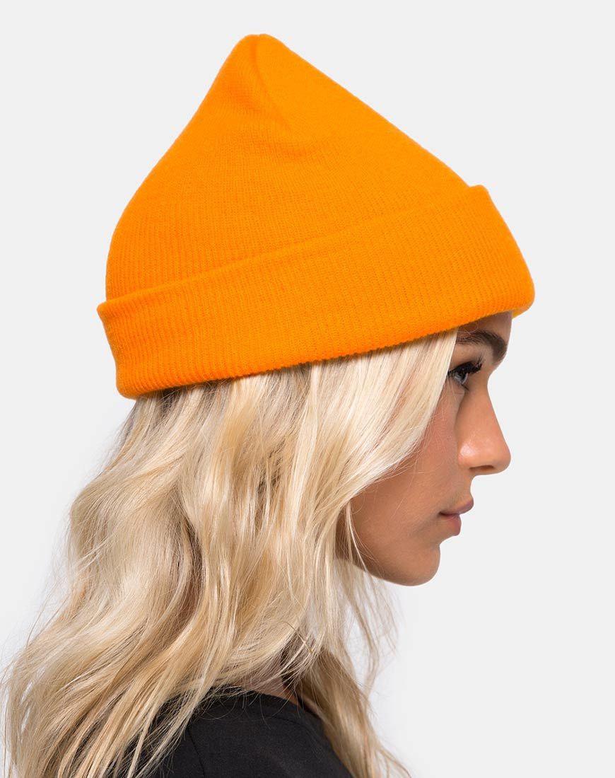 Bild von Beanie Hut in Sour Orange