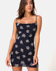 Image of Becky Kleid in Schwarz Flock Rose