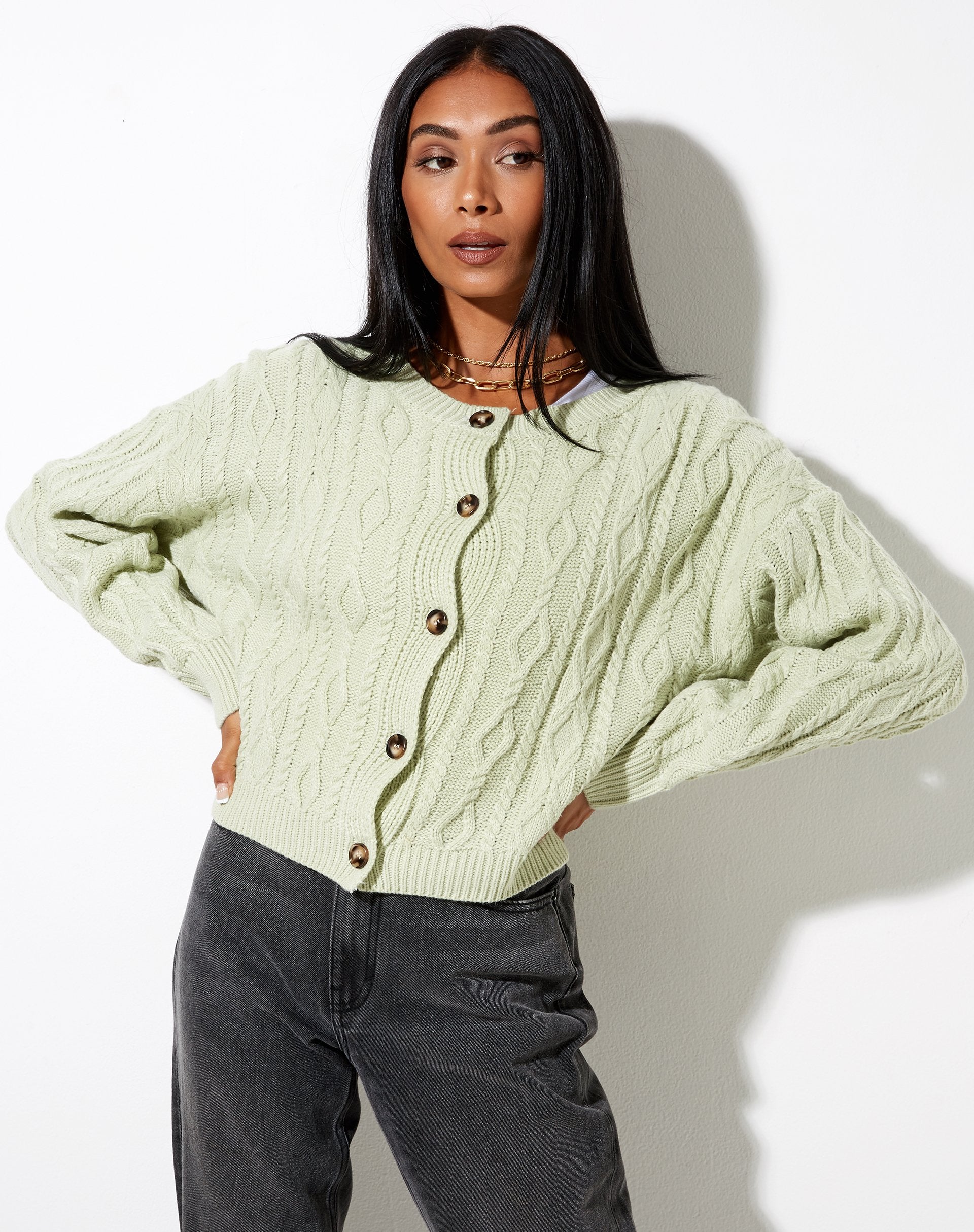 Bild von Beira Cardi in Mint