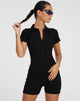 Abbildung von Waren Playsuit in Schwarz