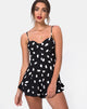 Bild von Berji Playsuit in Diana Dot Schwarz