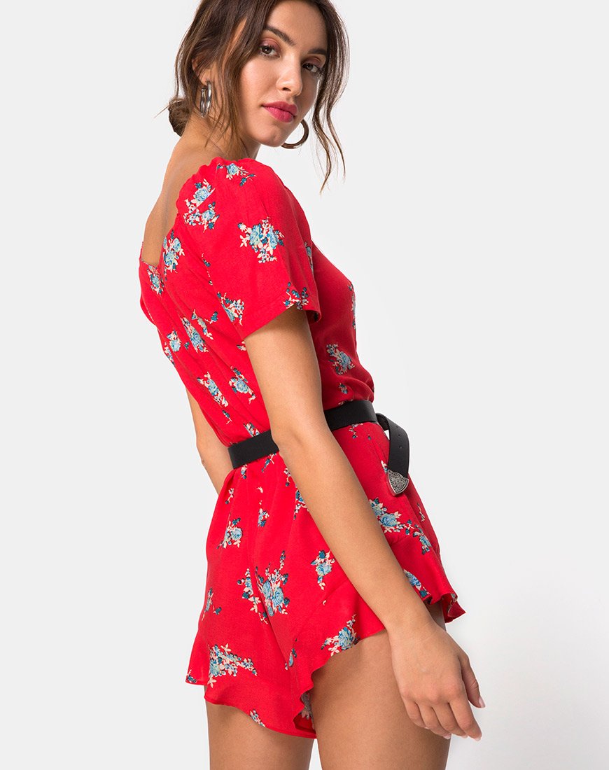 Bild von Bersho Playsuit in Soi Rose Red