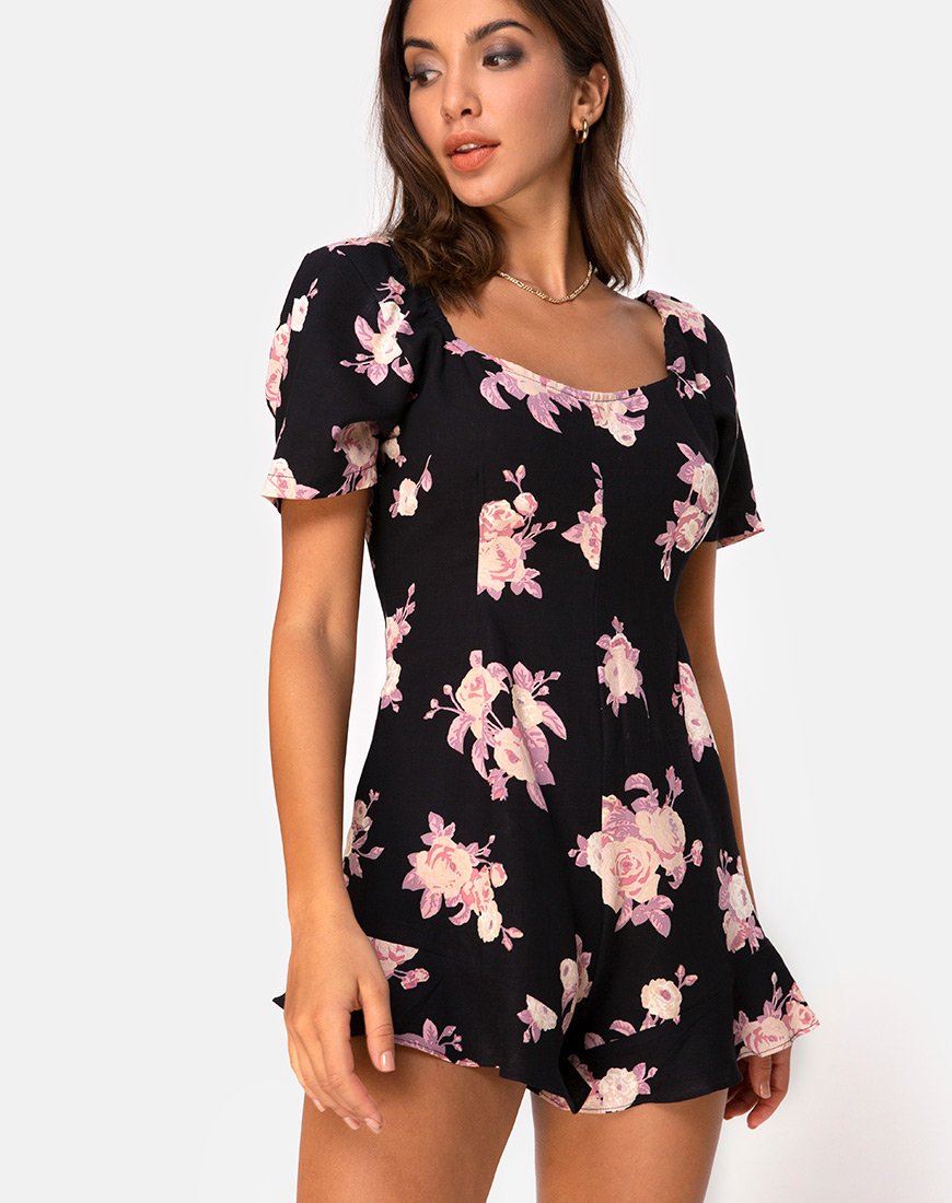 Bersho Playsuit in Altrosa