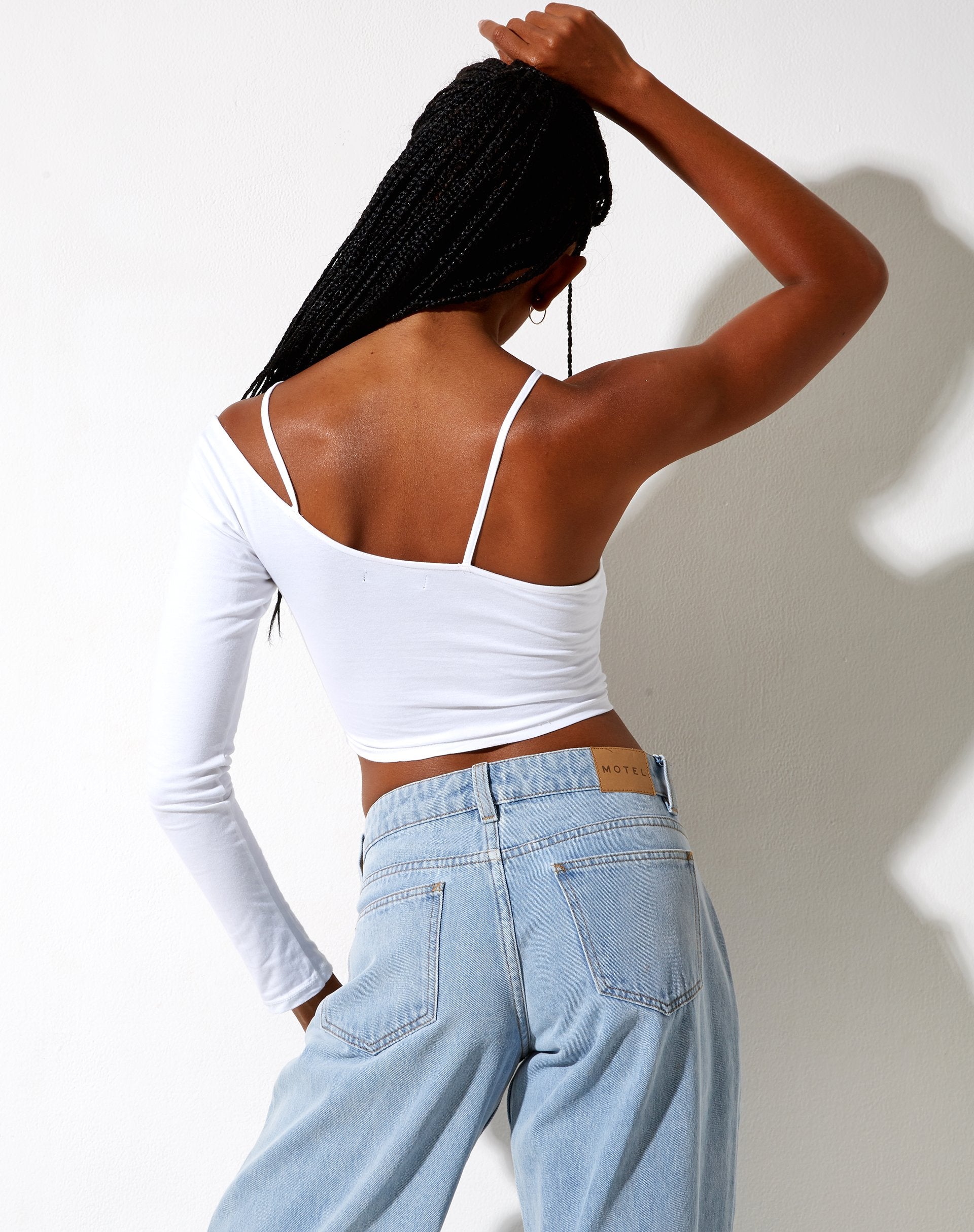 Bild von Biase Crop Top in Weiß