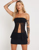 Bild von Bilarka Bandeau Top in Schwarz