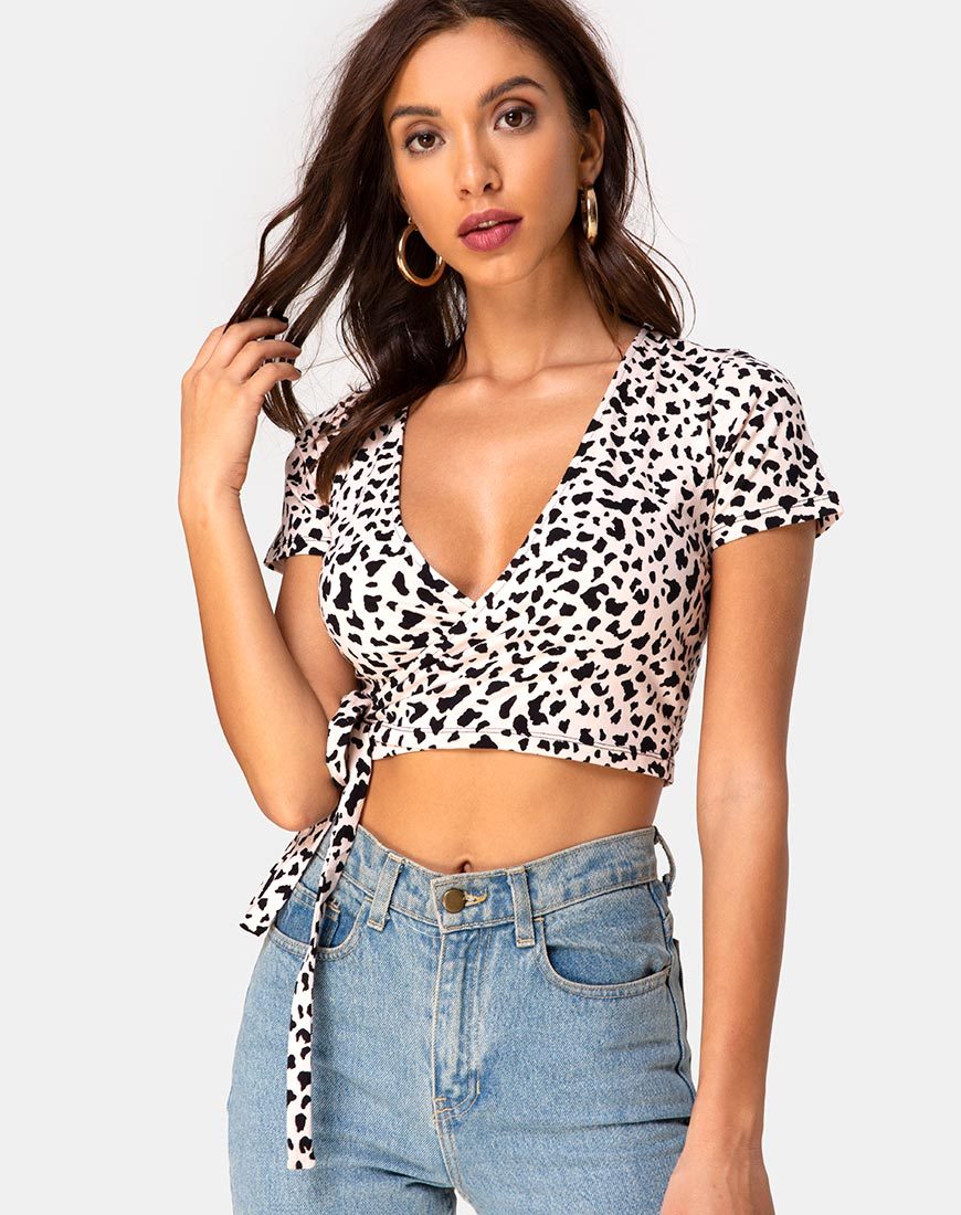 Bild von Bilen Crop Top in Wild Thing