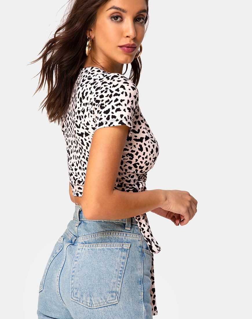 Bild von Bilen Crop Top in Wild Thing