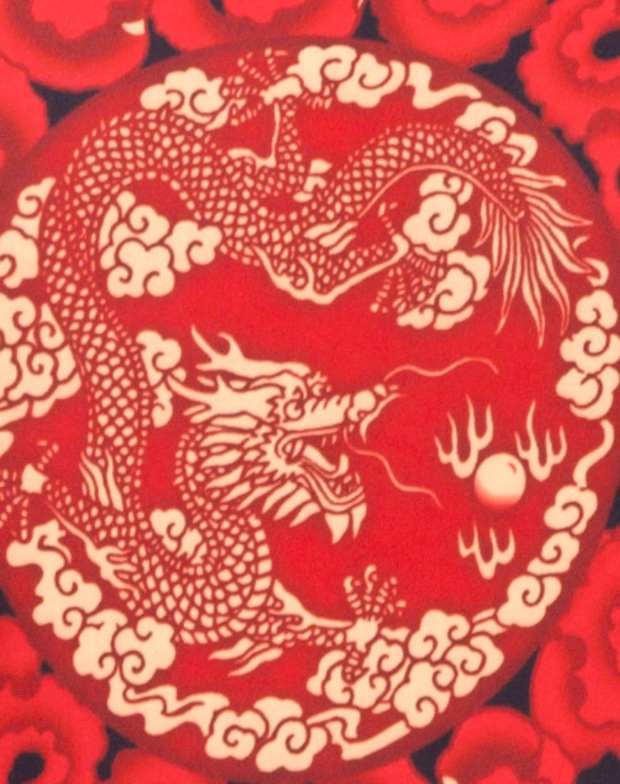 Image of Blaze Badeanzug in Chinese Fire Dragon
